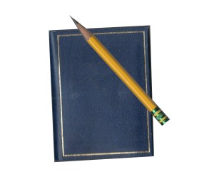 pencil and notebook2